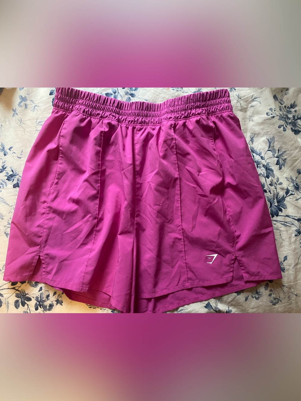 Gymshark Magenta Athletic Shorts